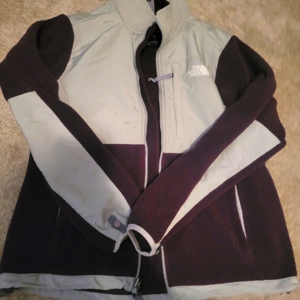 Purple and Grey Northface Denali